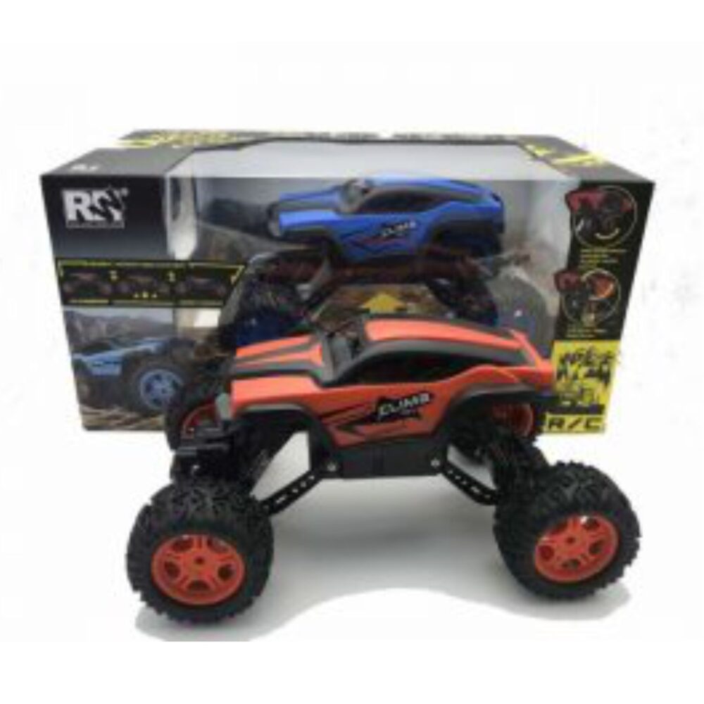 ג'יפ שטח 4X4 על שלט 2.4G  מונסטר קליימבר