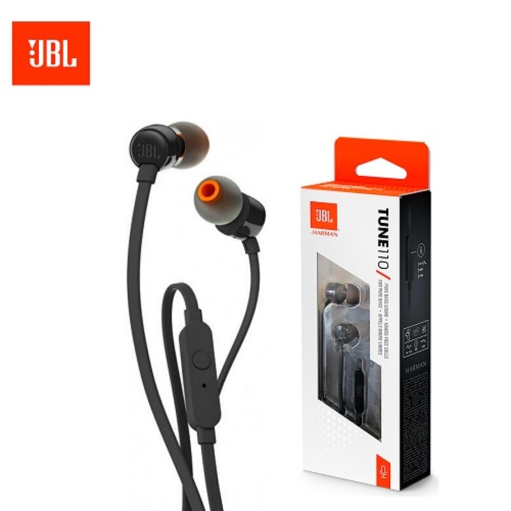 אוזניות ‏חוטיות jbl t110