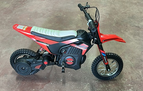 אופנוע חשמלי לילדים מיוחד - sufa pr-250 24v 2025 אדום