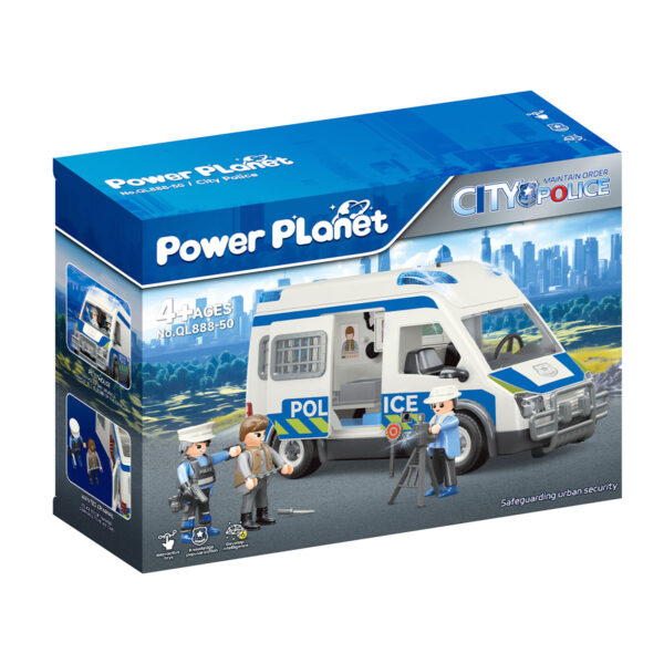 רכב משטרה גדול power planet