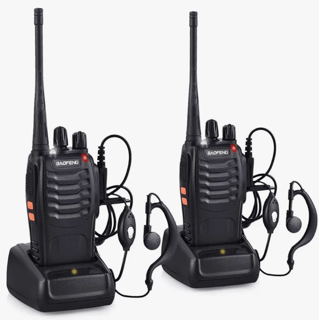 זוג מכשירי קשר מקצועיים baofeng bf-888s