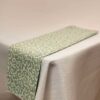 מפה בד דגם flower decor מנטה - 150-250