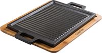 פלנצ'ה יציקת ברזל עם תחתית במבוק 40X30X20 ס"מ
