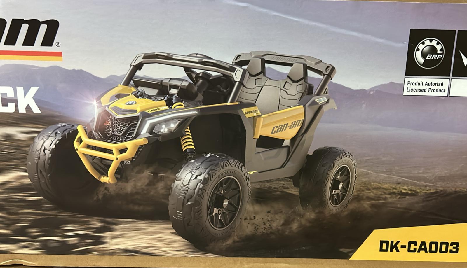 באגי מיוחד, חזק, עובר מכשולים דגם CAN-AMֹֹ DK-CA003