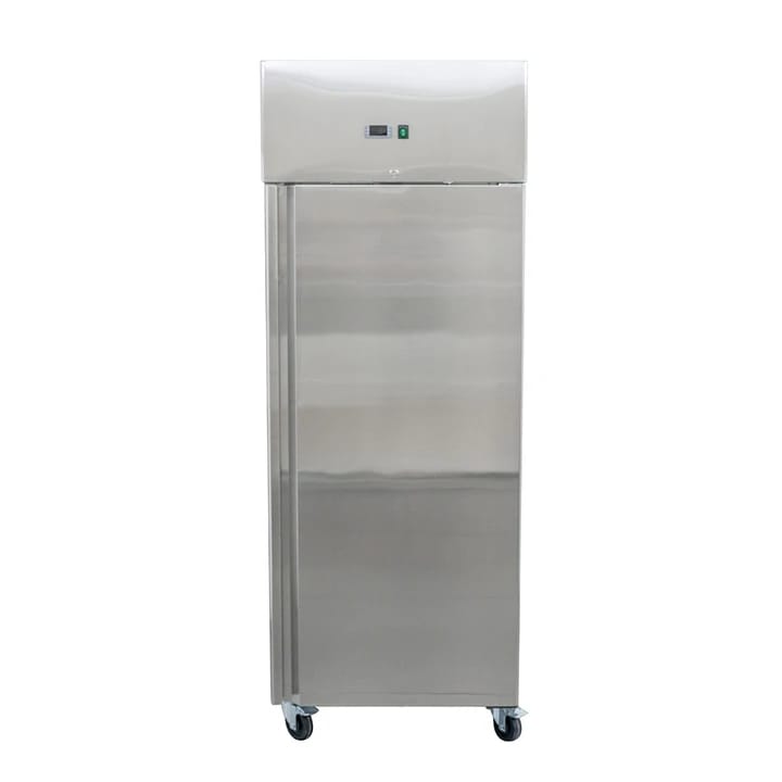 מקרר נירוסטה עומד עם מסילות 740/990/2010 מ"מ למגשי אפייה 60/40 ס''מ