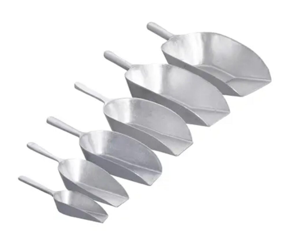 כף מזון שטוחה אלומניום נסליין 5OZ