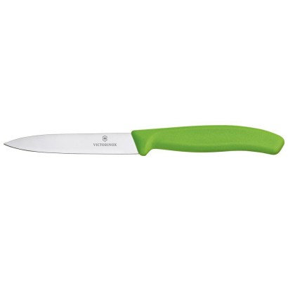 סכין ירקות להב שפיץ חלק VICTORINOX בצבעים שונים