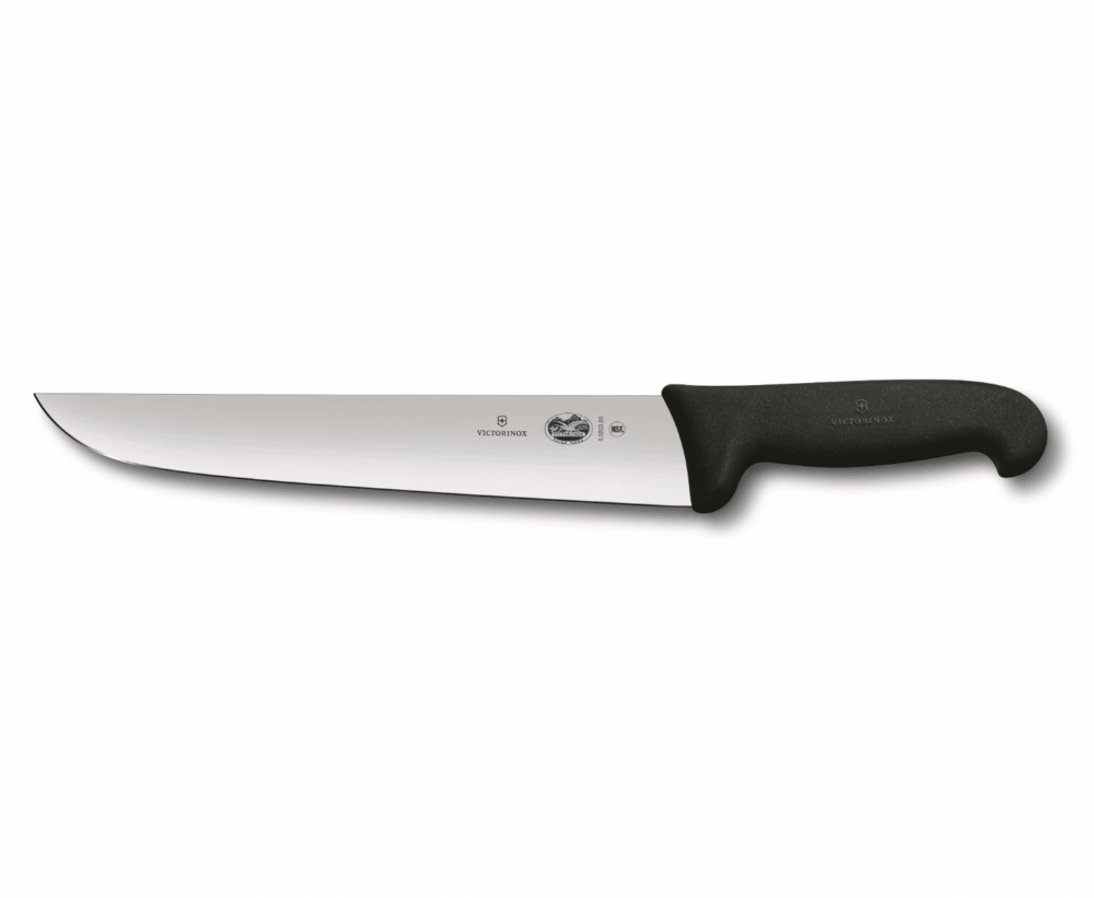 סכין קצב 23 ס”מ ידית שחורה VICTORINOX