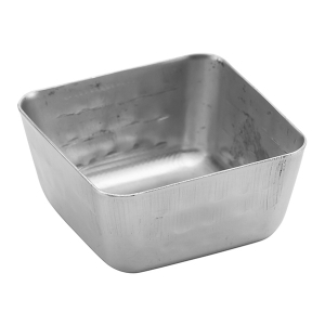כלי לרוטב מרובע נירוסטה מרוקע 5X2.5 ס"מ