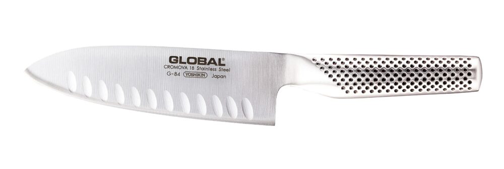 סכין שף חריצים 16 ס"מ GLOBAL