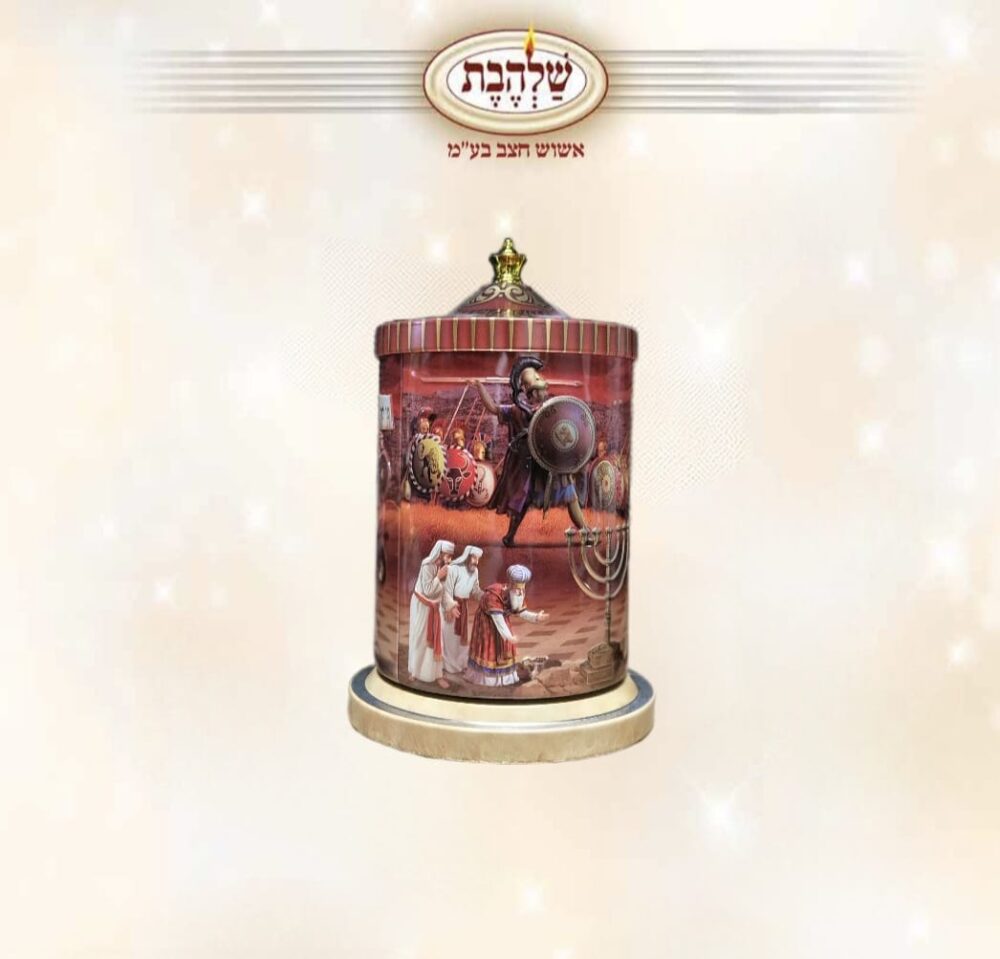 קופסת מוזיקה מסתובבת - צלילי מנגינת חנוכה